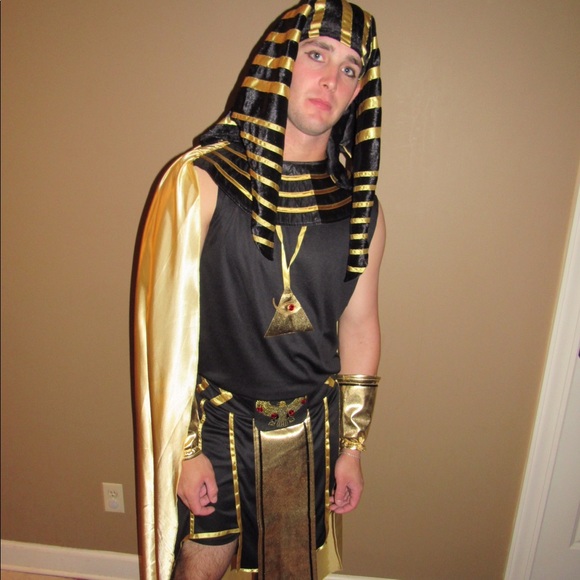 Halloween Egyptian COUPLES costume size S & L - Picture 4 of 5
